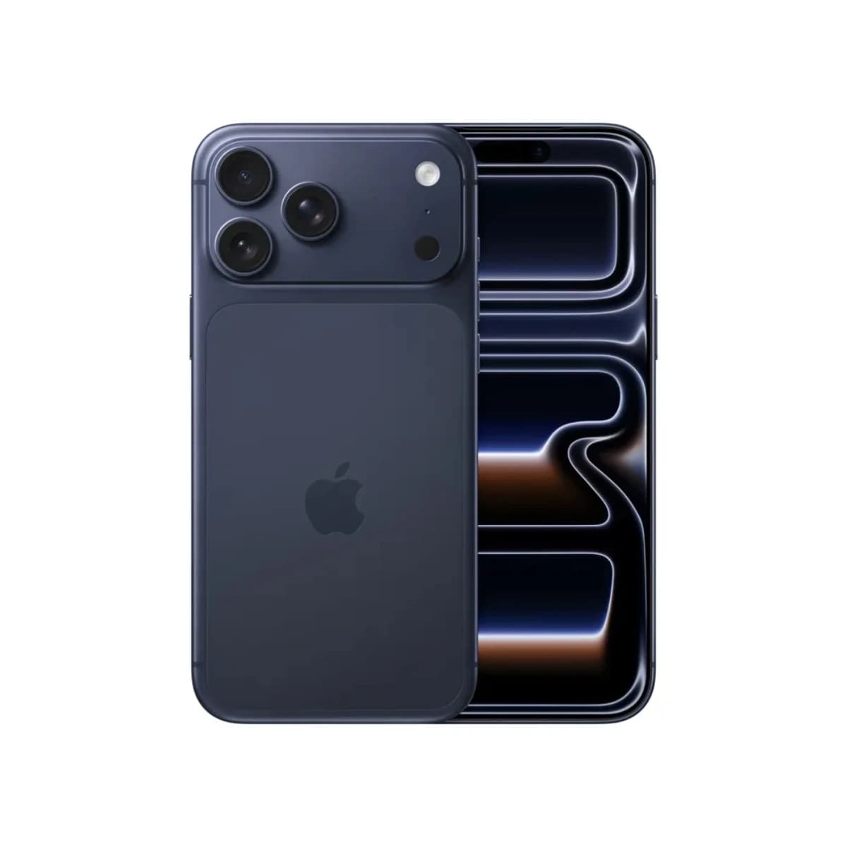 هاتف iPhone 17 Pro Max بسعة 256GB ولون أزرق داكن بشريحة فعلية