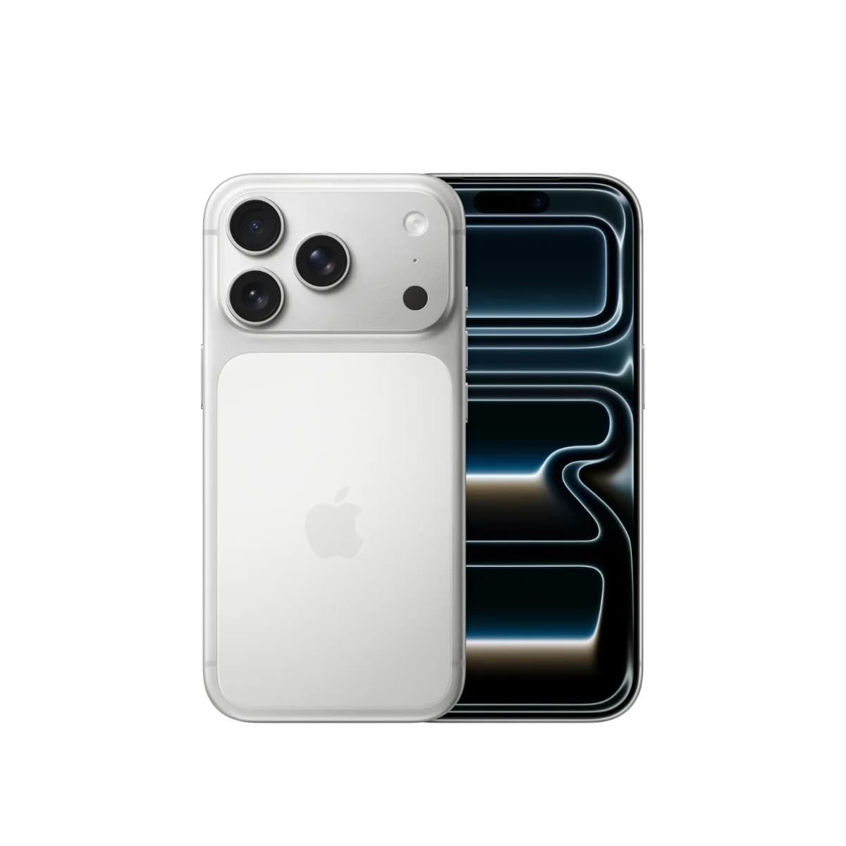 هاتف iPhone 17 Pro Max بسعة 512GB ولون فضي بشريحة فعلية