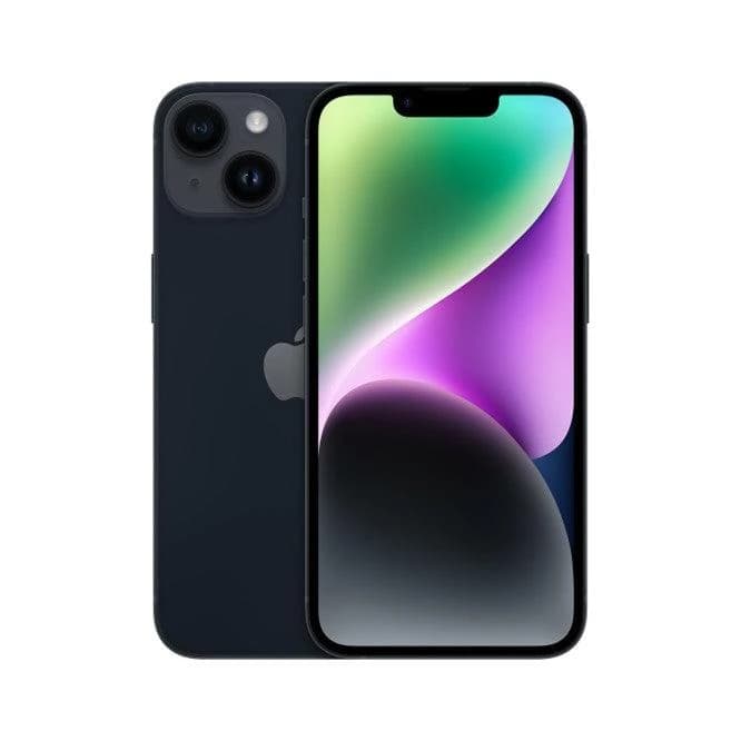 هاتف iPhone 14 بسعة 128GB ولون ميدنايت