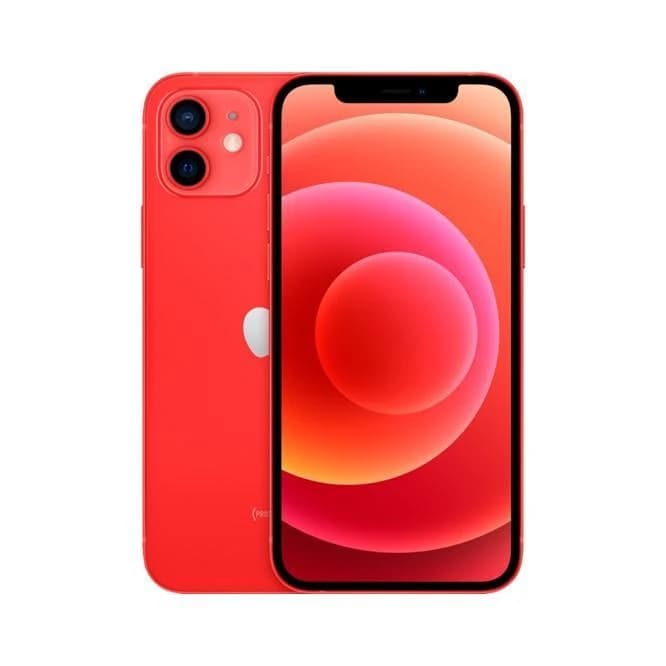 هاتف iPhone 12 بسعة 256GB ولون أحمر