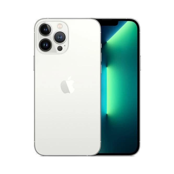 هاتف iPhone 13 Pro Max بسعة 256GB ولون فضي
