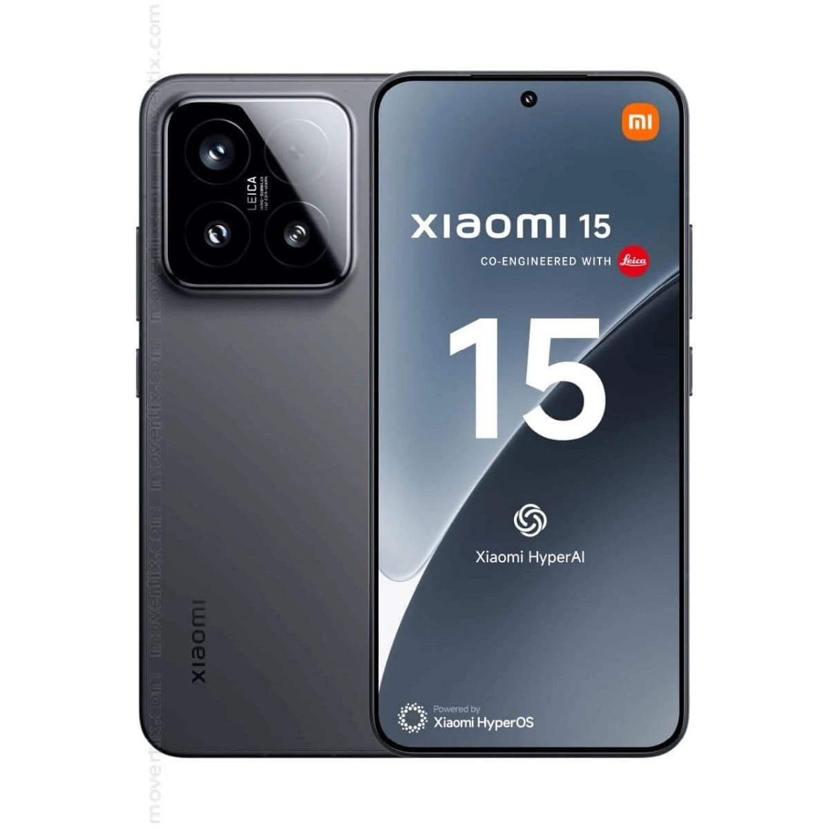 هاتف Xiaomi 15 بذاكرة 12GB RAM وسعة 512GB ولون أسود