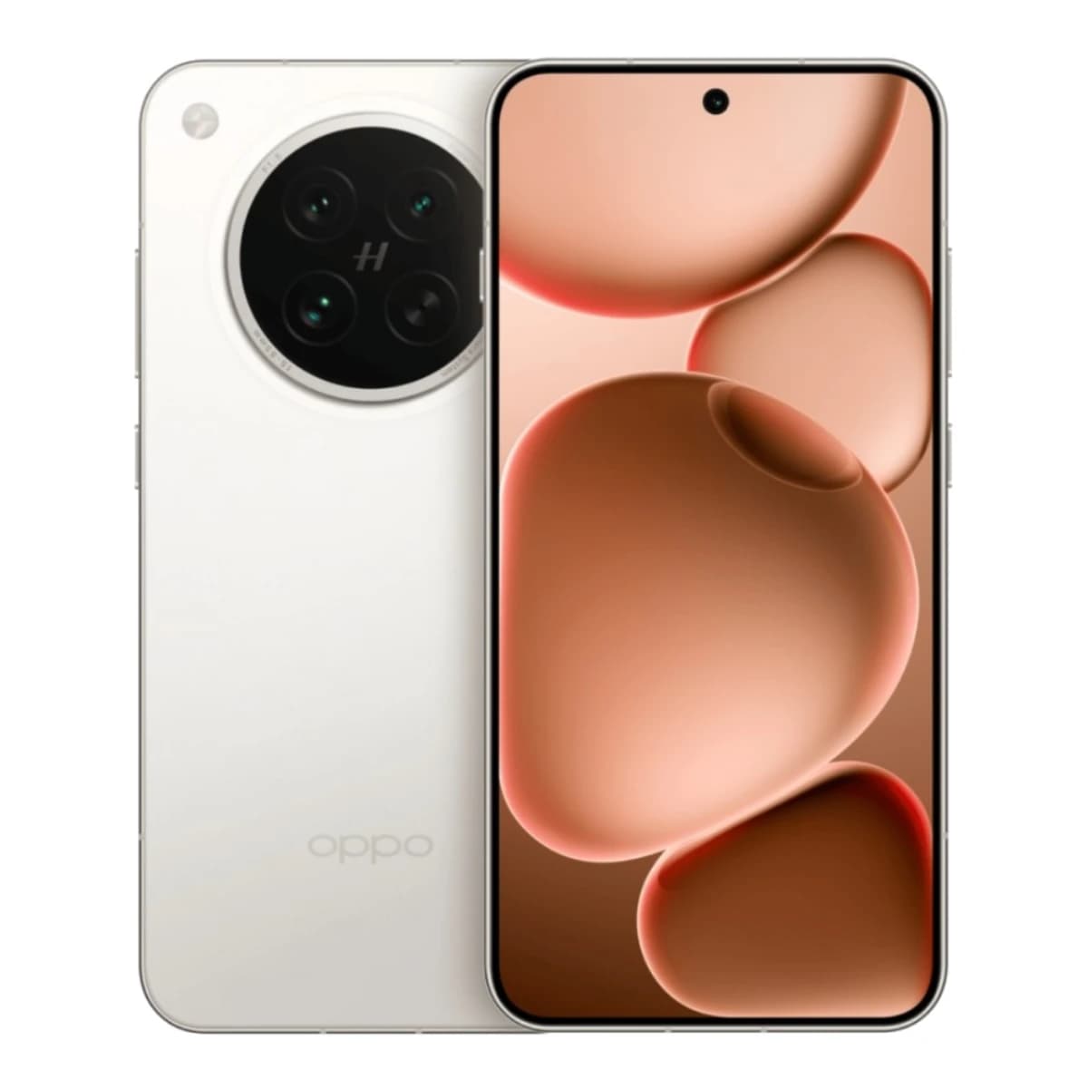 هاتف OPPO Find X8s بذاكرة 16GB RAM وسعة 512GB ولون أبيض ضوء القمر