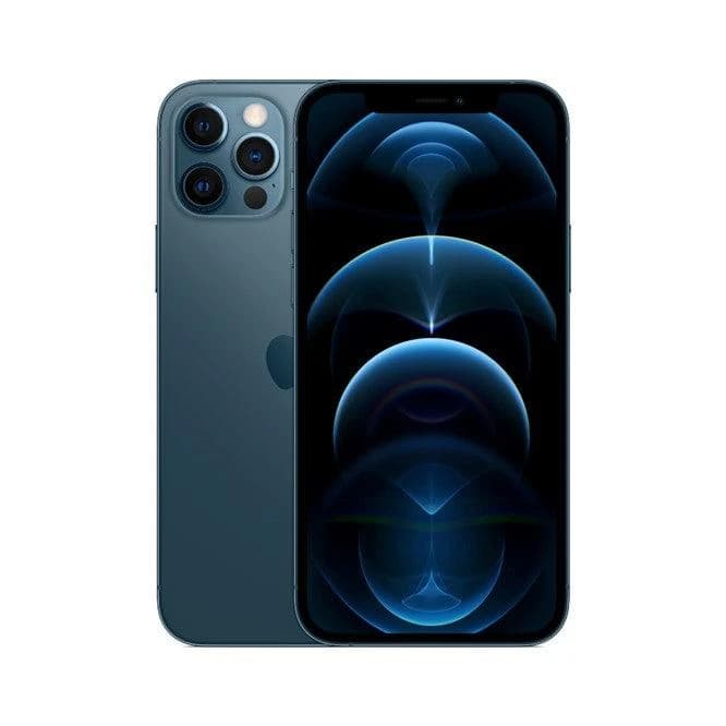 هاتف iPhone 12 Pro Max بسعة 256GB ولون أزرق باسيفيك