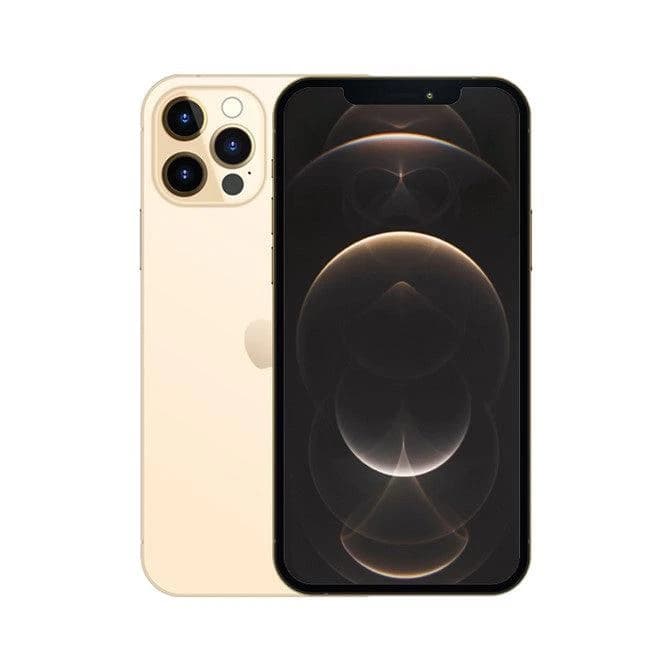 هاتف iPhone 12 Pro بسعة 256GB ولون ذهبي