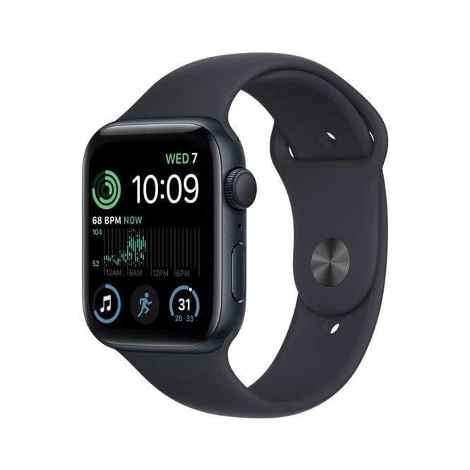 ساعة Apple Watch SE 2022 GPS باللون ميدنايت