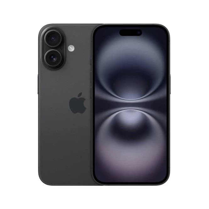 هاتف iPhone 16 بسعة 512GB ولون أسود