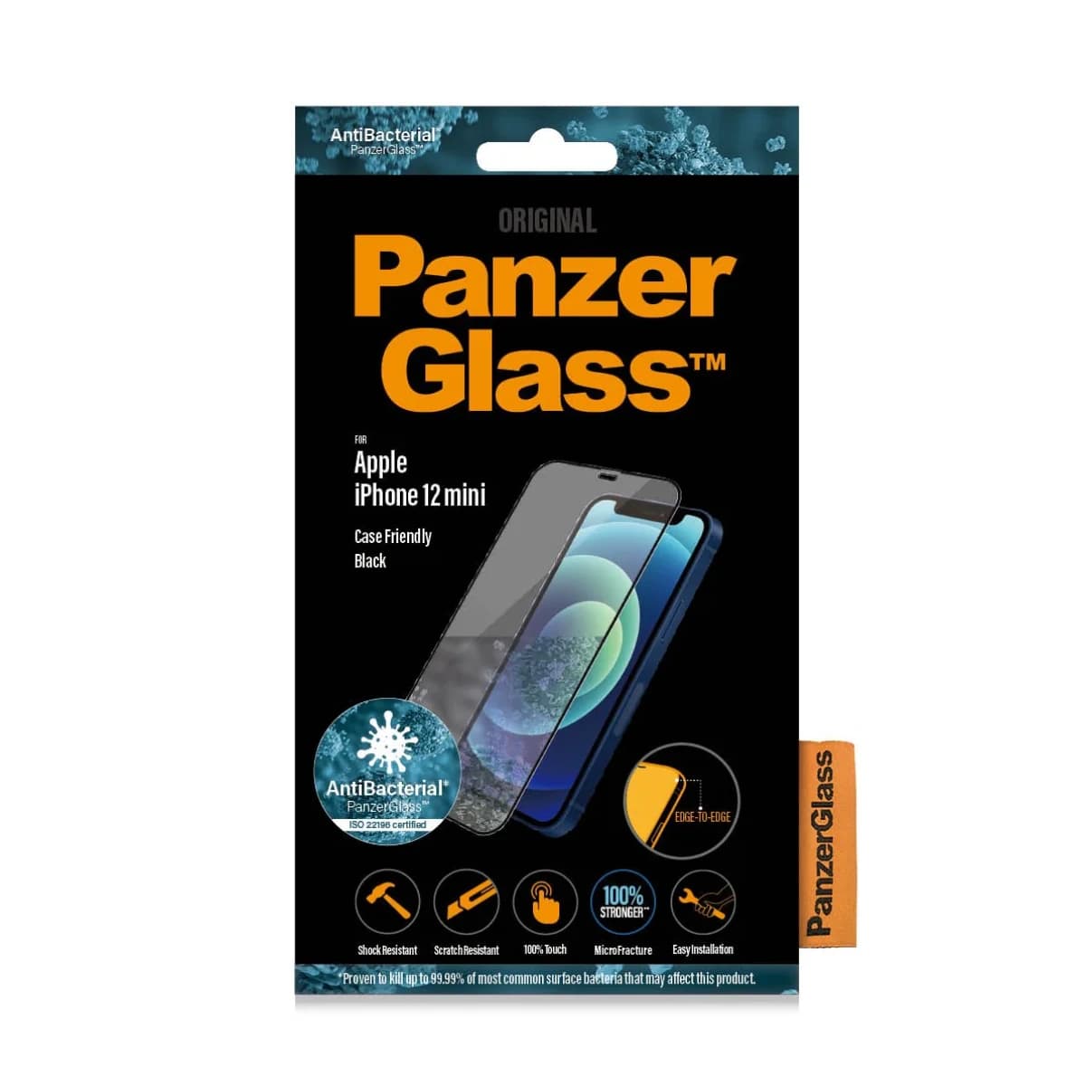 واقي شاشة PanzerGlass® لهاتف iPhone 12 Mini - جديد