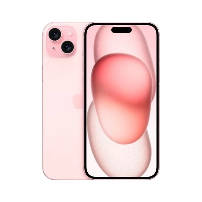 هاتف iPhone 15 بسعة 128GB ولون وردي