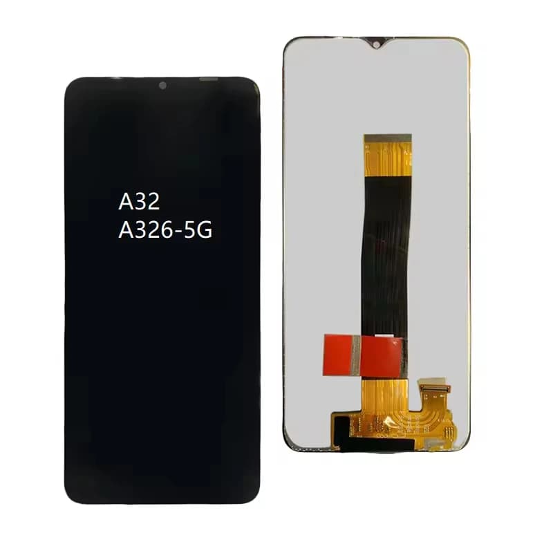 شاشة موبايل مقاس 5.5 بوصة لهاتف سامسونج Galaxy A21