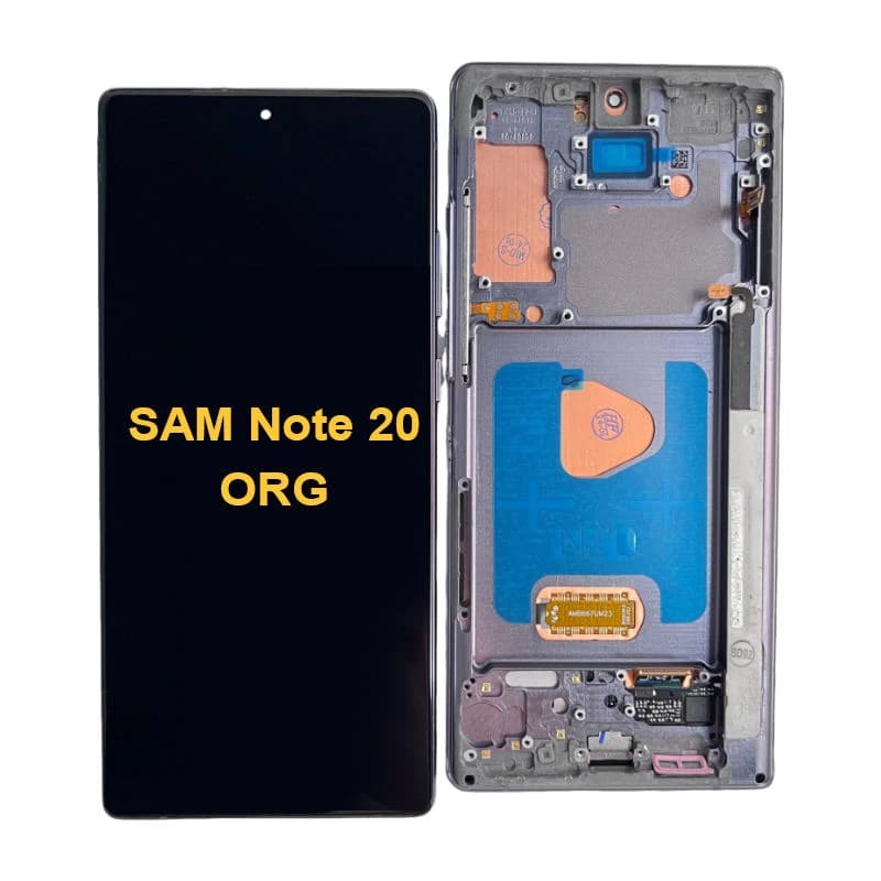 شاشة موبايل بتاتش لهاتف سامسونج Galaxy Note 20