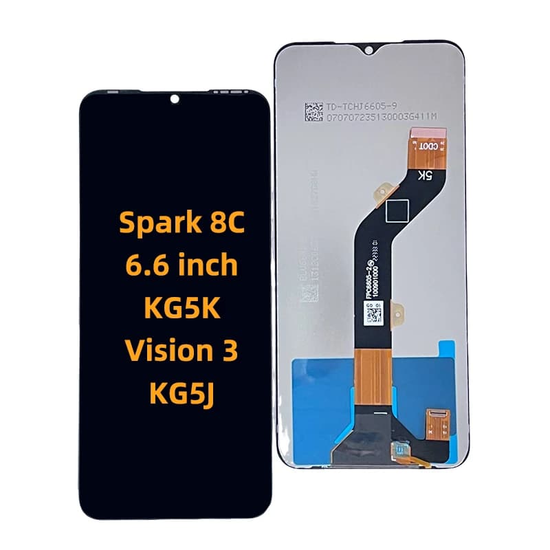 شاشة موبايل لهاتف تكنو Spark 8C