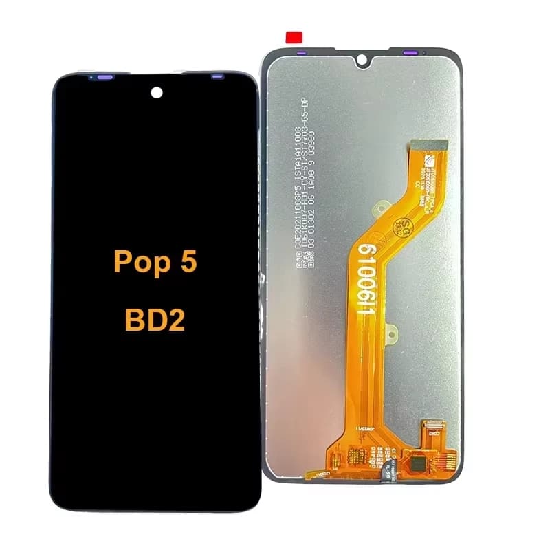 شاشة موبايل بتاتش لهاتف تكنو Pop 5