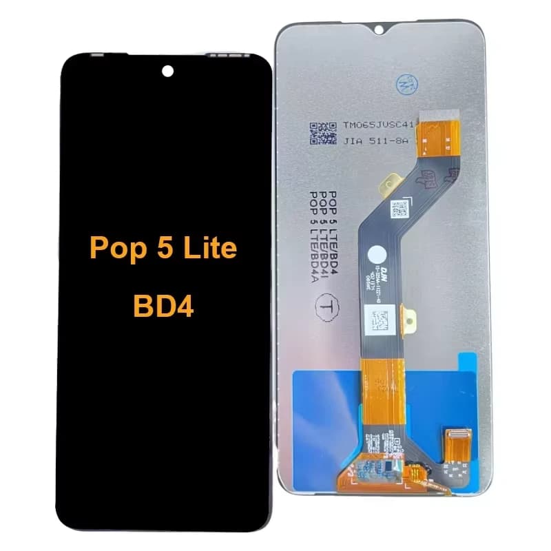 شاشة موبايل بتاتش لهاتف تكنو Pop 5 Lite
