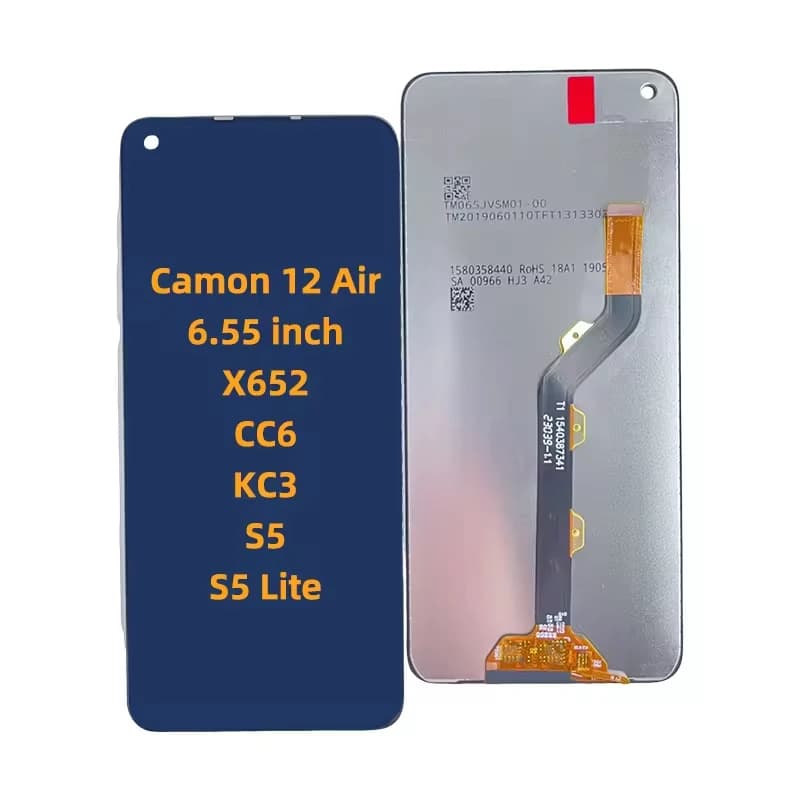شاشة موبايل بتاتش لهاتف تكنو Camon 12 Air